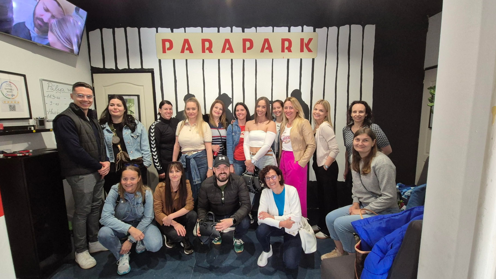 parapark, szabadulószoba, csapatépítés, program