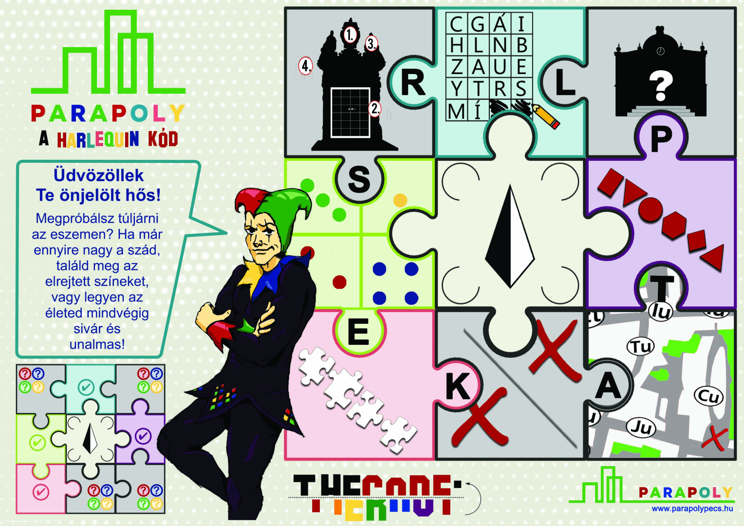 hétvégi program Pécs térkép