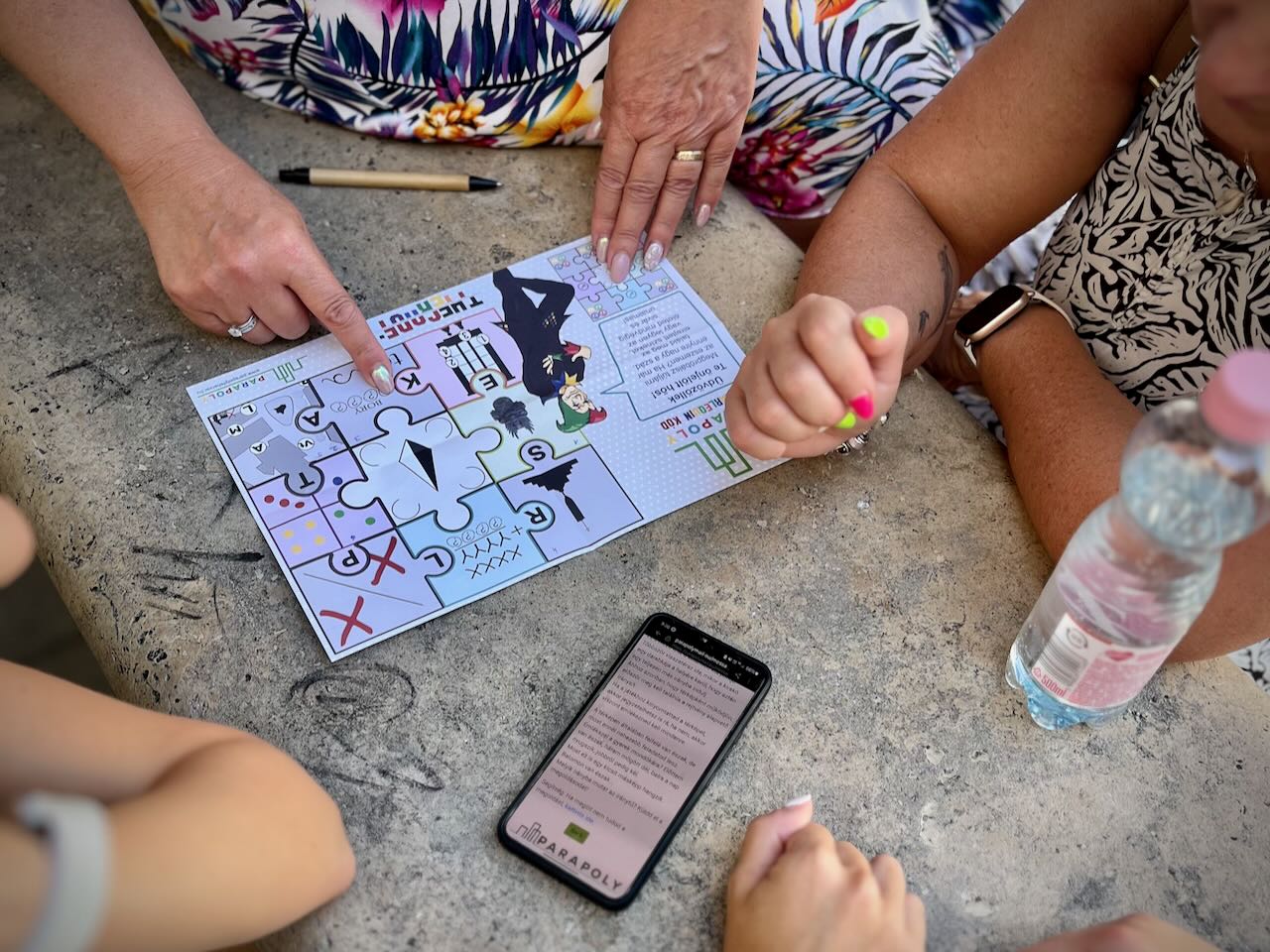 városi társasjáték, gyerekprogram