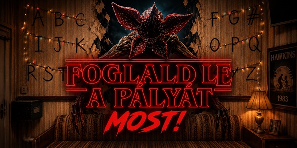 Hawkins szabadulószoba Stranger Things hangulatban foglalás