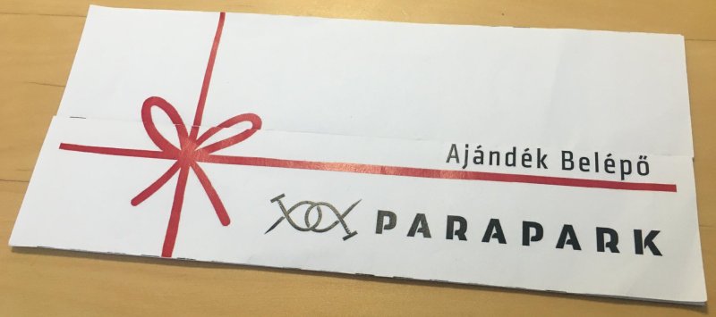 ParaPark, utalvány, ajándék, belépő, szabadulószoba, szabadulójáték