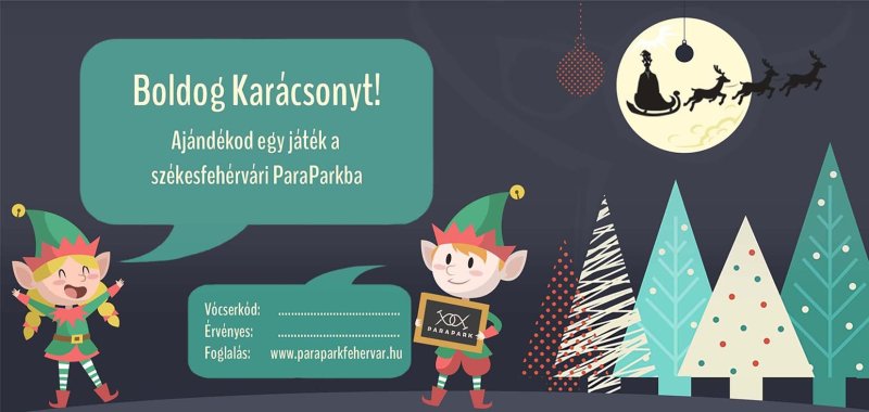ParaPark, utalvány, ajándék, belépő, szabadulószoba, szabadulójáték